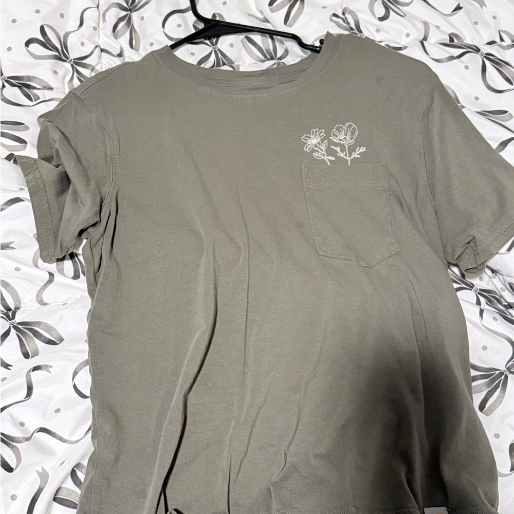 Carhartt Olive Green Loose Fit T-Shirt